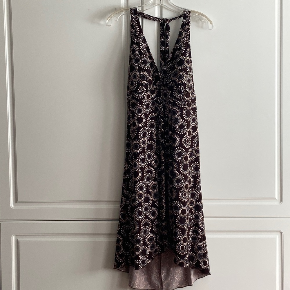 Hi-Low Halter Dress
